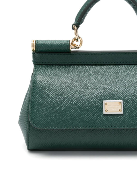 Dolce & Gabbana Women Sicily Small Leather Handbag