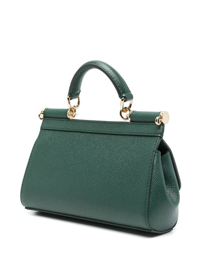 Dolce & Gabbana Women Sicily Small Leather Handbag