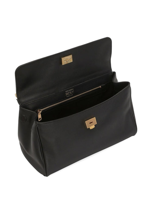Dolce & Gabbana Women My Sicily Leather Handbag