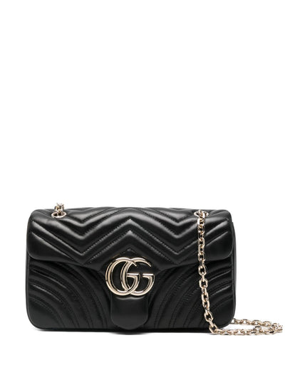 Gucci Women Gg Marmont Leather Shoulder Bag