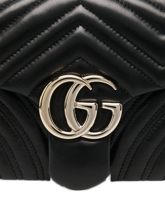 Gucci Women Gg Marmont Leather Shoulder Bag