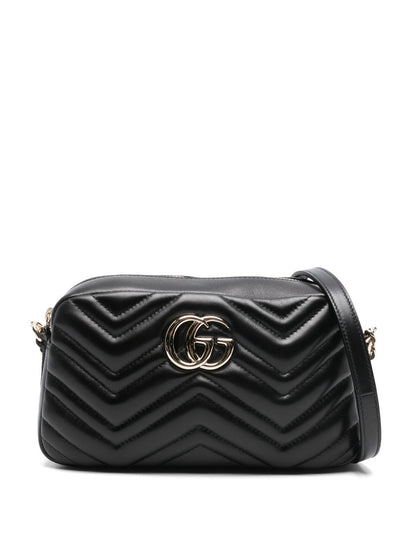 Gucci Women Gg Marmont Leather Camera Bag