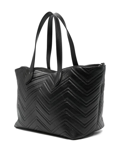 Gucci Women Gg Marmont Leather Tote Bag