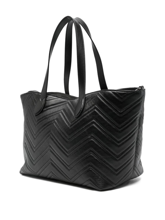 Gucci Women Gg Marmont Leather Tote Bag