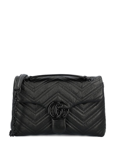 Gucci Women Gg Marmont Leather Shoulder Bag