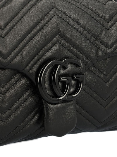 Gucci Women Gg Marmont Leather Shoulder Bag