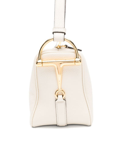 Gucci Women Half Horsebit Medium Leather Shoulder Bag