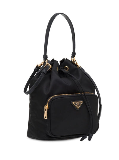 Prada Women Prada Duet Re-Nylon Bucket Bag