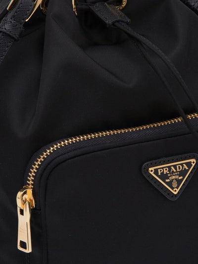 Prada Women Prada Duet Re-Nylon Bucket Bag