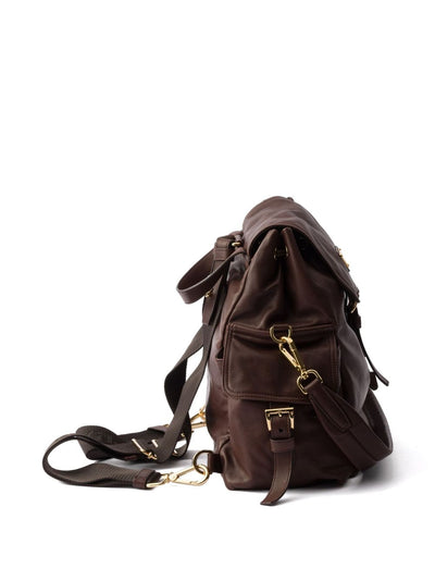 Prada Women Prada Explore Medium Leather Backpack