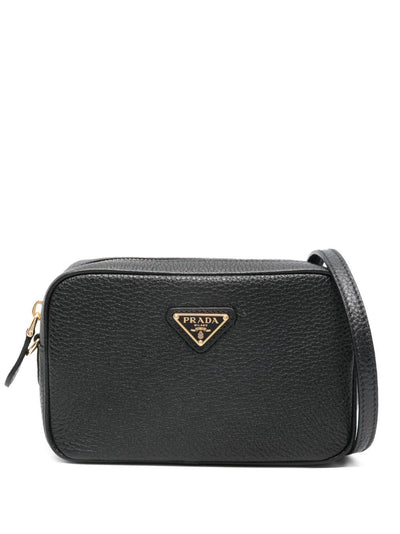 Prada Women Mini Leather Camera Bag