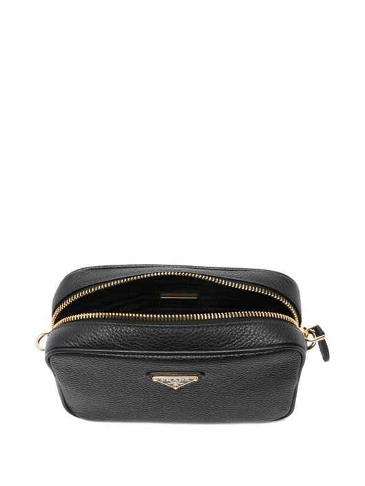 Prada Women Mini Leather Camera Bag