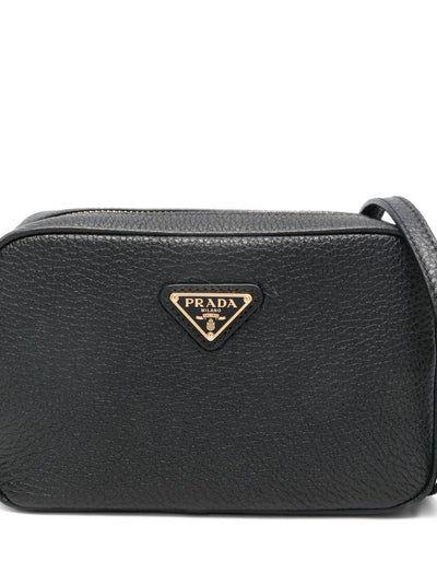 Prada Women Mini Leather Camera Bag