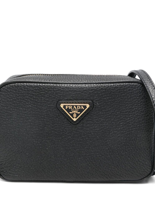 Prada Women Mini Leather Camera Bag